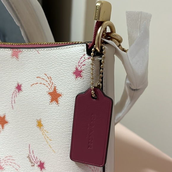 Coach Clara Shoulder Bag With Shooting Star Print. BNWT - Picture 5 of 11